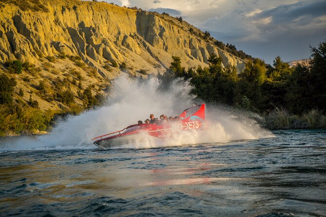 Small Group Jet Boat Adventure on the Clutha River from Wanaka - Spins, switchbacks, and open-water speed