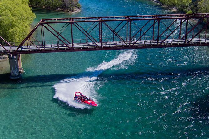 Small Group Jet Boat Adventure on the Clutha River from Wanaka - The first run along the Upper Clutha