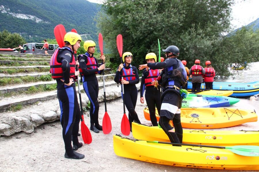 Soča: Kayaking on the Soča River Experience with Photos - Returning Dry at the Finish Point