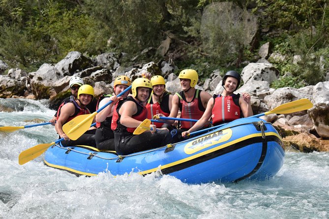 Soča River Rafting Adventure in Bovec - Swimming in the cold Soča