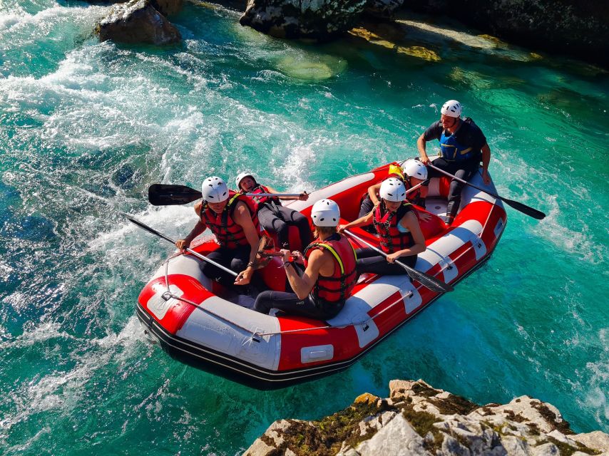 Soca River, Slovenia: Whitewater Rafting - Technical rapids through clear Soca water