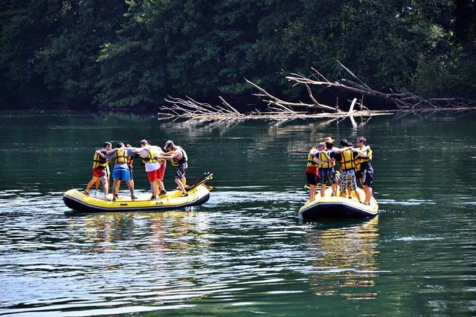 Soft Rafting on Adda River - The return to Villa dAdda and Leonardos ferry