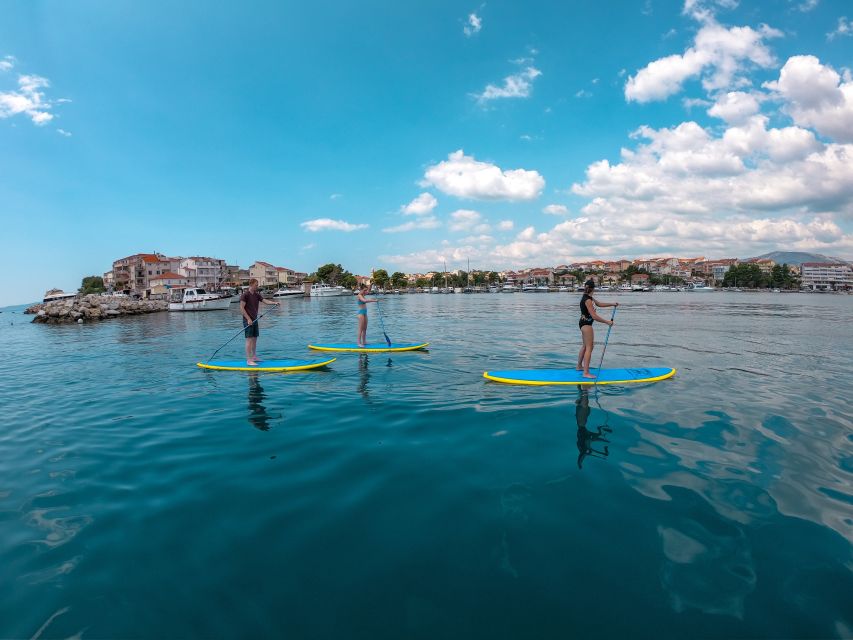 Split: Adriatic Sea and River Stand-Up Paddleboard Tour - Paddling into the Žrnovnica River