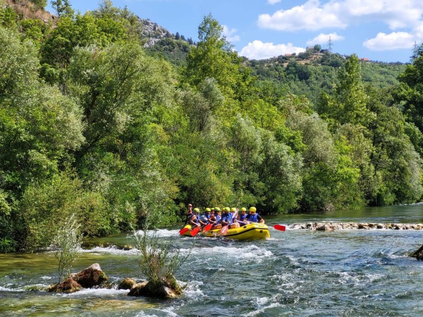 Split: Cetina River Whitewater Raft Trip with Pickup Option - Swimming in the clear Cetina water