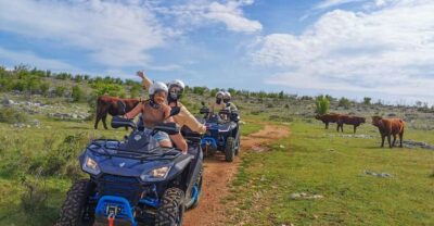 Dalmatian Quad Tour with River Swimming & Picnic