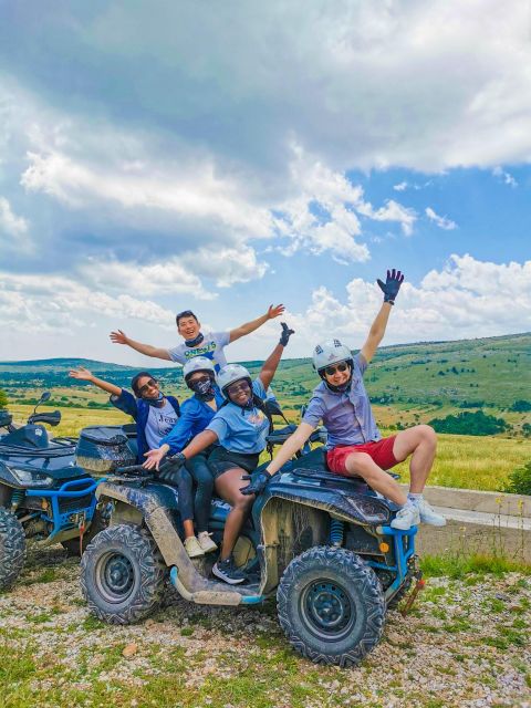 Split: Dalmatian Quad Tour with River Swimming & Picnic - Guides who keep the ride moving
