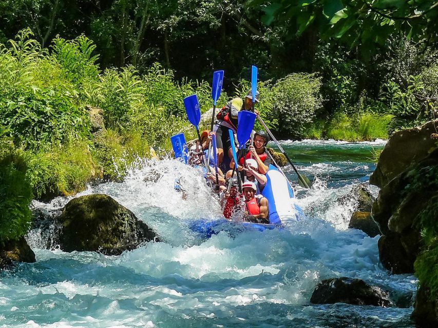 Split/Omiš: Cetina River Rafting with Cliff Jump & Swimming - Class 2 Rapids First, Then More Action