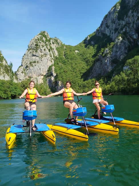 Split/Omiš: Cetina River Water Bike Safari - A different way to see the Cetina River near Omiš