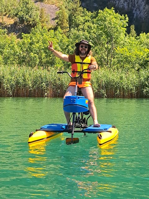 Split/Omiš: Cetina River Water Bike Safari - The canyon views and the pace of the water
