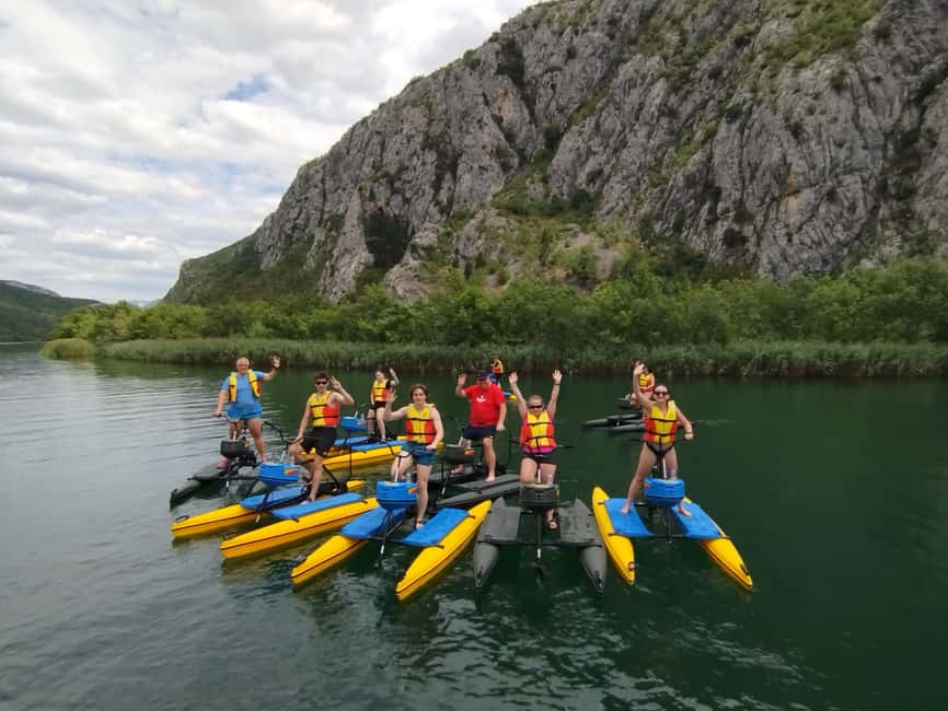 Split/Omiš: Cetina River Water Bike Safari - How strenuous is the 8 km ride?