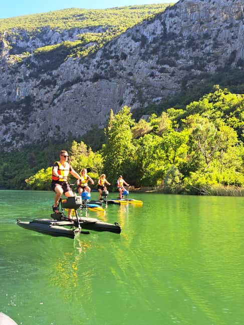 Split/Omiš: Cetina River Water Bike Safari - What makes the guides useful