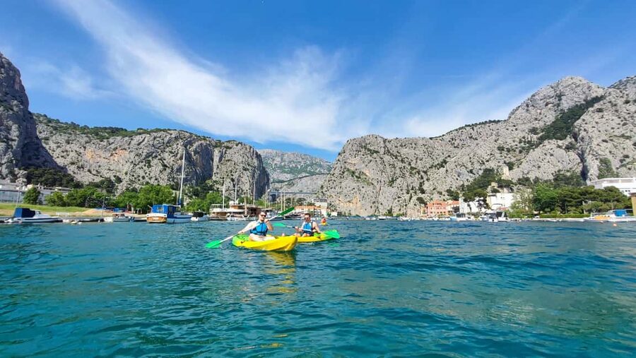 Split/Omiš - Guided River & Sea Kayaking + Snorkeling Tour - From river scenery to Omiš swimming
