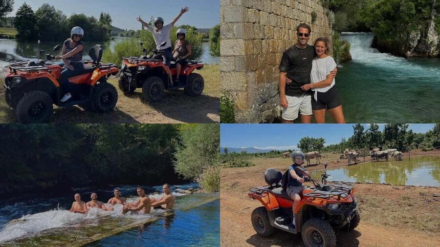 Split: Three Rivers Quad Tour + Swimming - Three rivers, one short burst of adventure