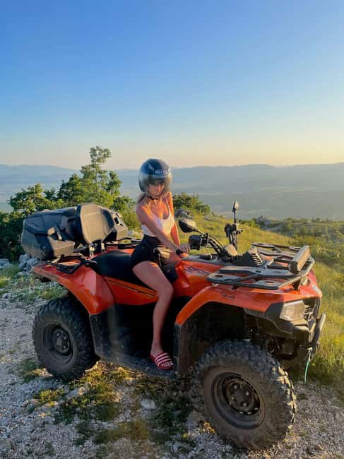 Split: Three Rivers Quad Tour + Swimming - The riding itself: fun, but not polished