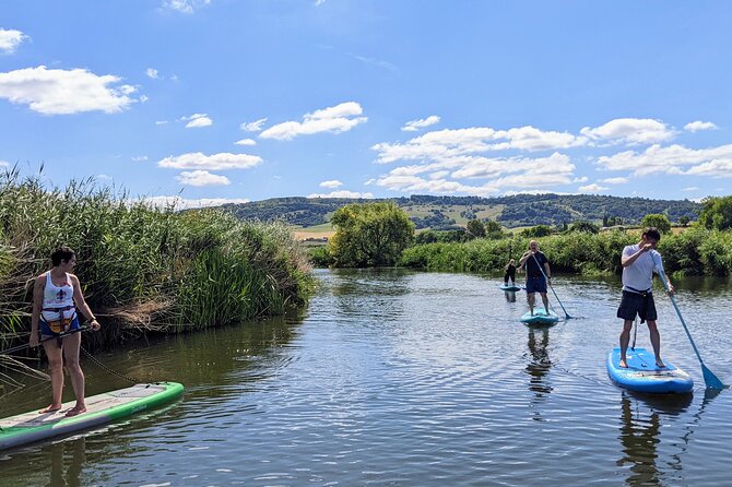 Stand-up Paddleboard SUP Safari on The River Avon For Beginners - Starting at Eckington with the right expectations