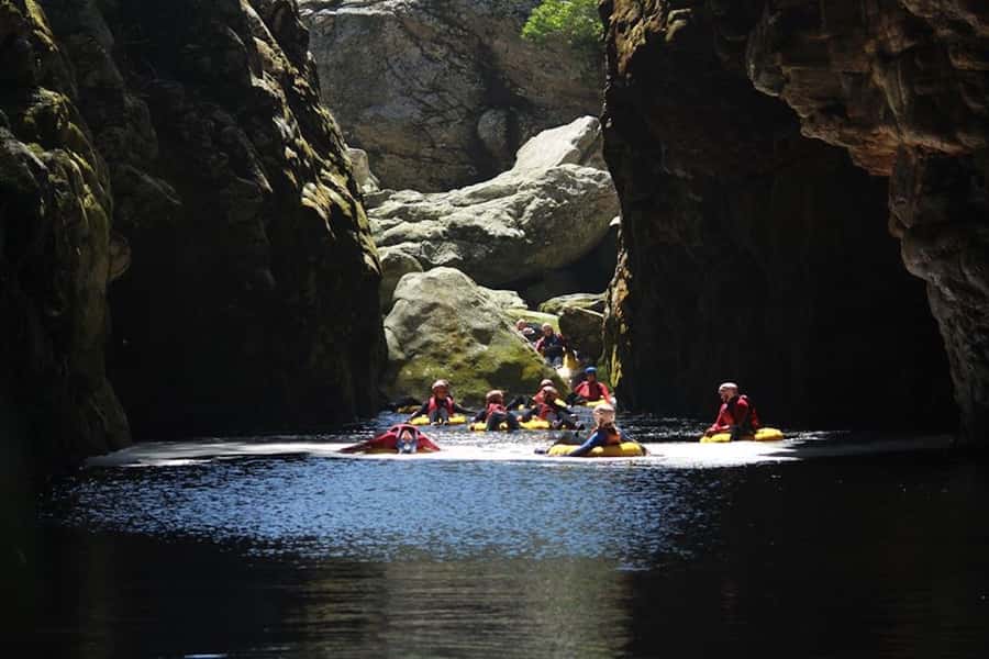 Storms River: Tsitsikamma National Park Blackwater Tubing - Flat pools, slippery rocks, and optional jumps