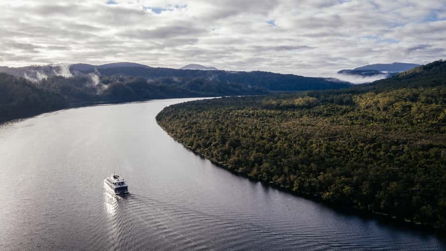Strahan: Gordon River Cruise with Lunch & Sarah Island Walk - Heritage Landing: a short rainforest lesson