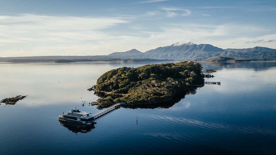 Strahan: Gordon River Cruise with Lunch & Sarah Island Walk - Leaving Strahan and crossing Macquarie Harbour