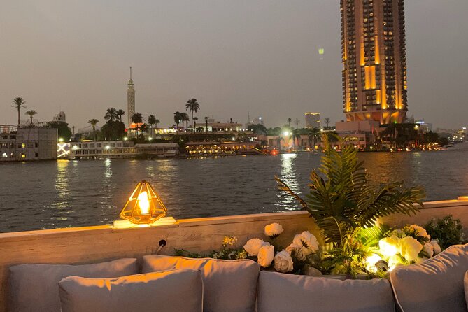 Sunset & Night Open Air Nile Cruise in Cairo & Giza - Music, mood, and noise