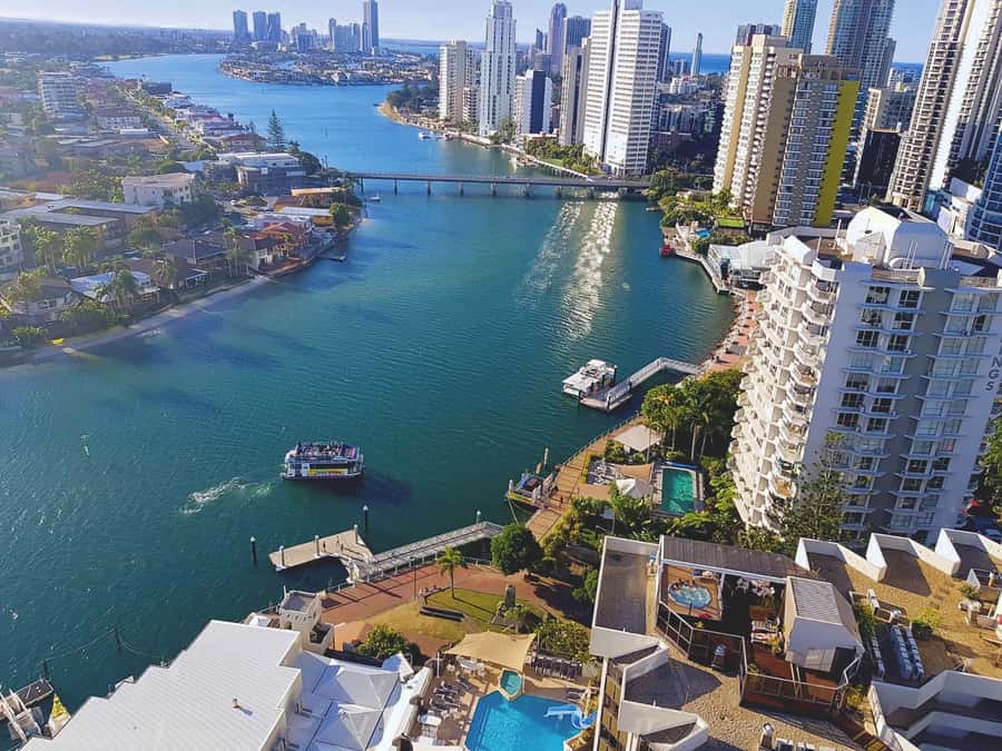 Surfers Paradise: Gold Coast Afternoon River Cruise - The first 45 minutes through Surfers Paradise