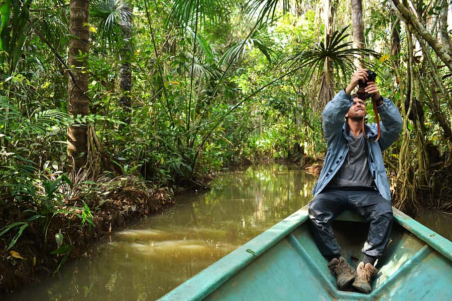 Tambopata Peruvian Amazon Jungle for Three Days/Two Nights - The clay lick requires an early start