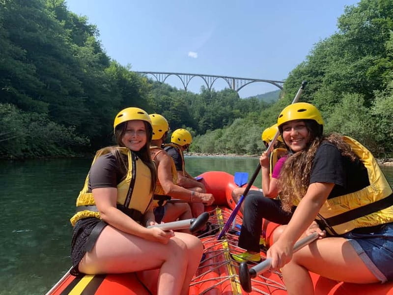 TARA BRIDGE: Tara River Rafting Trip with Jeep Transfer - Starting at Đurđevića Tara Bridge