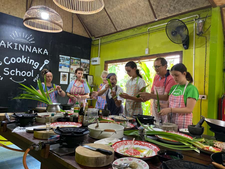 Thai cooking class &Market tour by Amazon Prime Series Chef. - Choosing your dishes from a long Thai menu