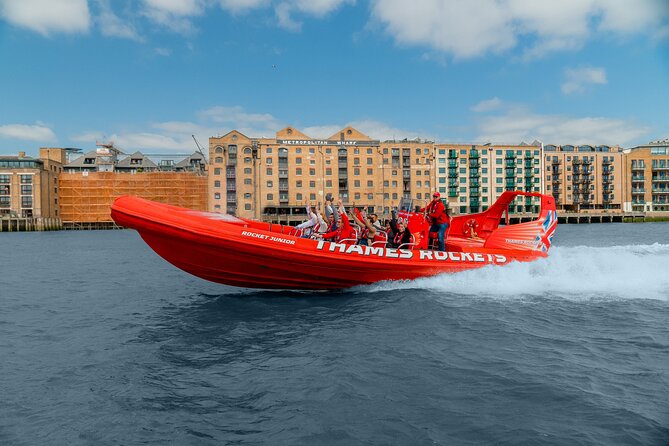 Thames High-Speed Zone Speedboat in London - A short Greenwich pause