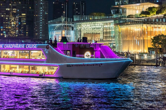 The Newest Luxury 5-Star Bangkok Chao Phraya Dinner Cruise - Choosing between the rooftop and indoor decks