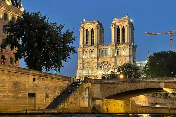 Top Private Cruises in Paris with French Champagne and surprises - The Eiffel Tower from the Seine