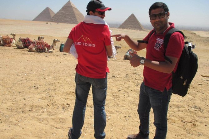 Tour to Giza pyramids Memphis Sakkara and Felucca on the Nile - Pyramid interiors and optional activities