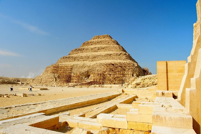 Tour to Giza pyramids Memphis Sakkara and Felucca on the Nile - Teti, Unas, and the Mastaba of Ti