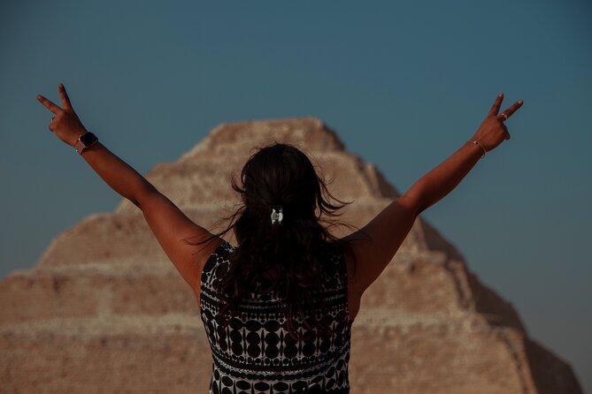 Tour to Giza pyramids Memphis Sakkara and Felucca on the Nile - The Sphinx and valley temple