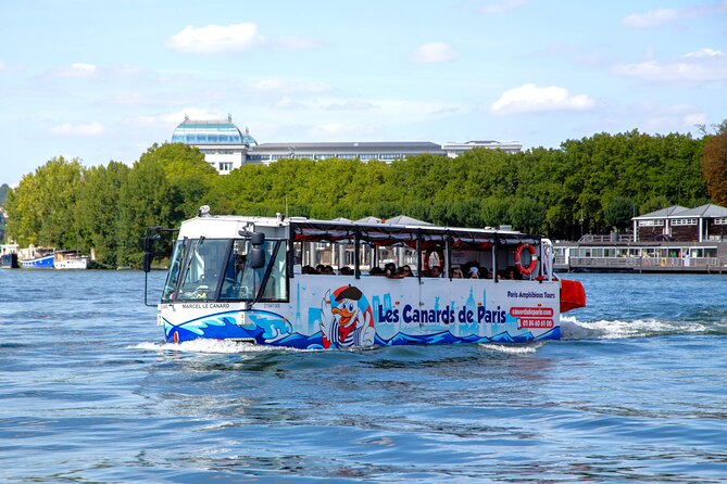 Tours of Paris and the Hauts-de-Seine in an Amphibious Bus - The Champs-Élysées and Napoleon’s Arc de Triomphe