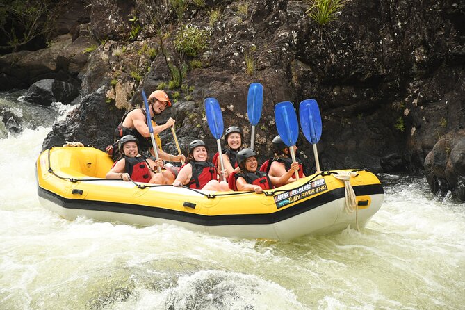 Tully River Full-Day White Water Rafting - Safety briefing and getting ready for the river