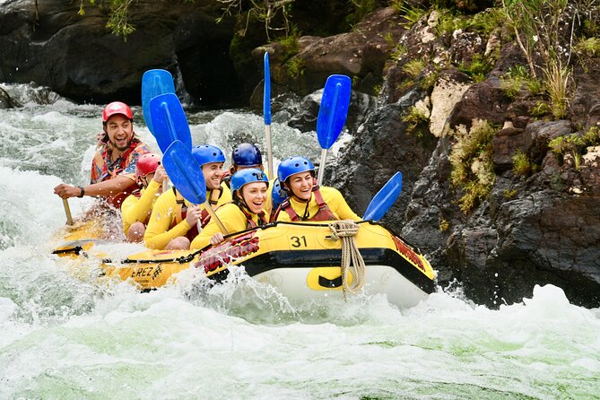 Tully River Full-Day White Water Rafting - Quiet rainforest stretches and optional extras