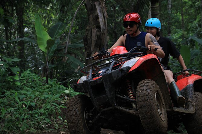 Ubud ATV Quad Bike with Ayung River Rafting Experience - The ATV route through rice fields and waterfalls