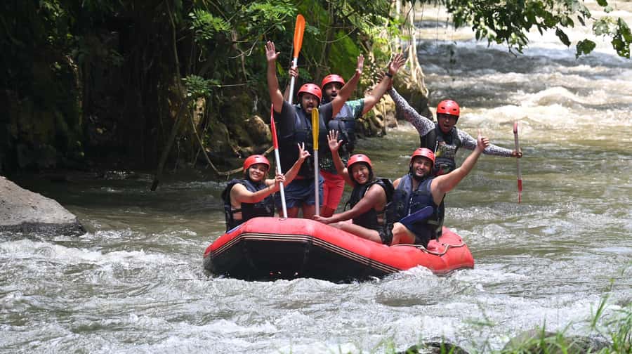 Ubud: Ayung River Guided Rafting Adventure with Lunch - The 11-kilometer route through jungle and gorges