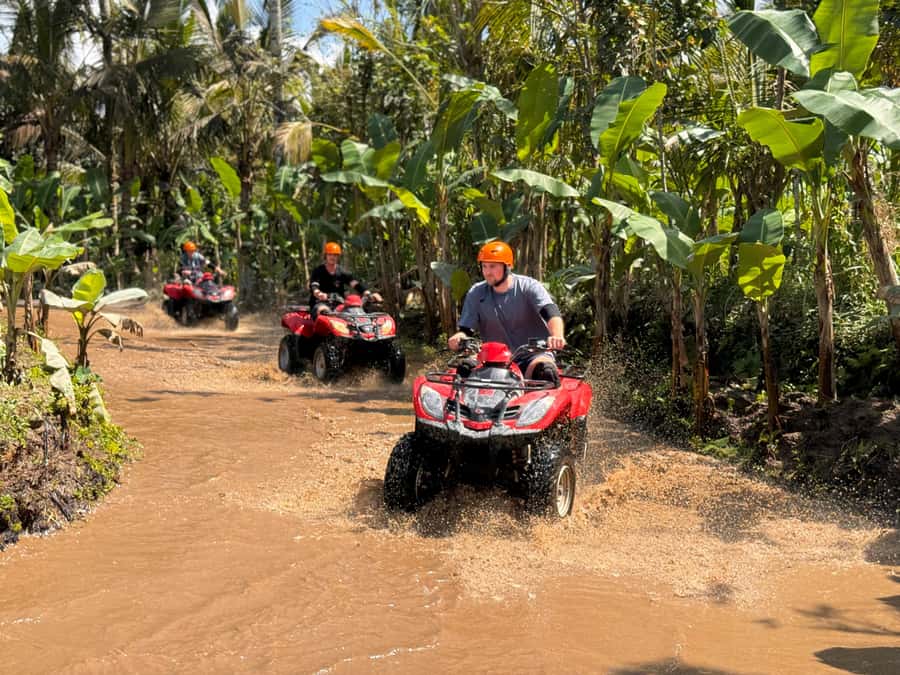 Ubud: River Cave Tubing Adventure & Gorilla ATV Quad Bike - Two Bali adventures in one long afternoon