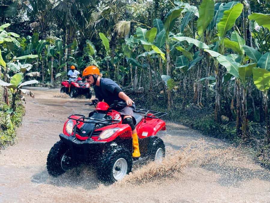 Ubud: River Cave Tubing Adventure & Gorilla ATV Quad Bike - Transport from Ubud and beyond