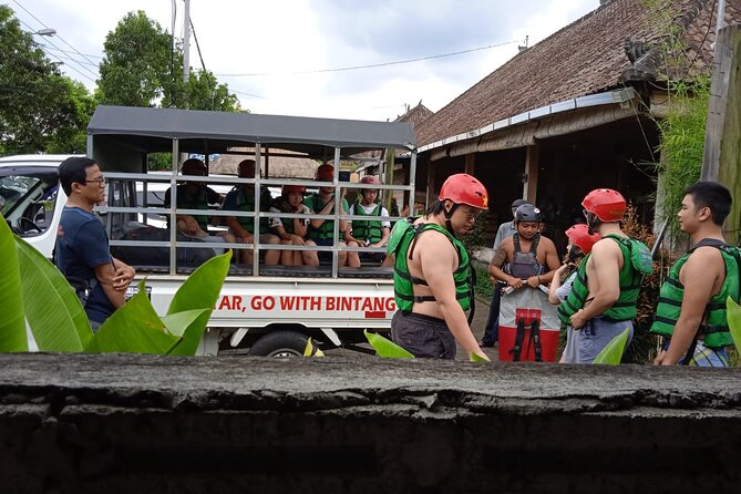 Ubud White Water Rafting on the Ayung River with Pickup & Lunch - Showers, changing facilities, and buffet lunch