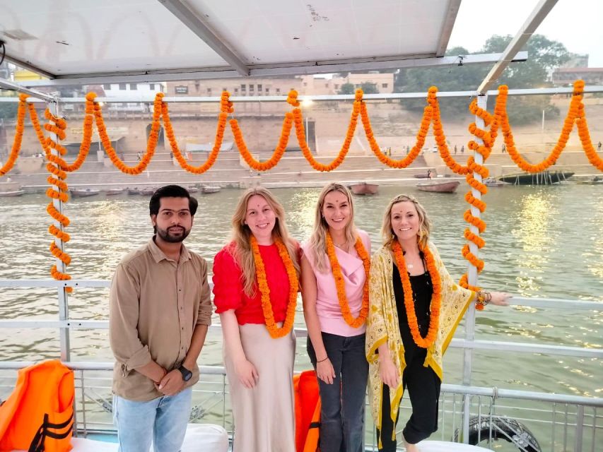 Varanasi : Full Day City Highlights Day Tour & Ganges Cruise - Manikarnika Ghat and the old city lanes
