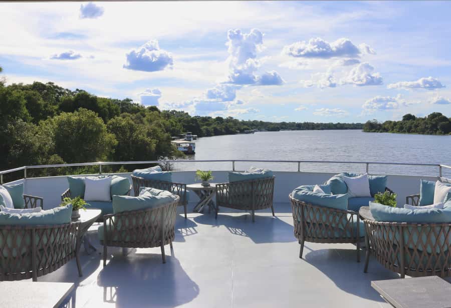 Victoria Falls: 2-Hour Luxury Zambezi River Sunset Cruise - Sunset over the Zambezi