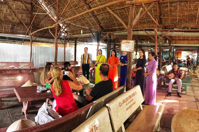 VIP Tour Cuchi Tunnels & Mekong Delta Cruise Full Day Group 12pax - My Tho and the Mekong River cruise
