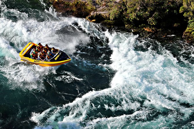 Waikato River Jet Boat Ride from Taupo - From Rotokawa to the Nga Awa Purua rapids