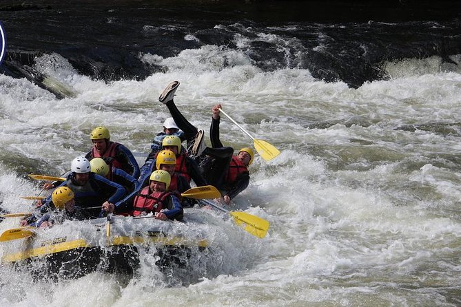 White Water Rafting on the River Tay from Aberfeldy - Calm water, valley views, and wildlife