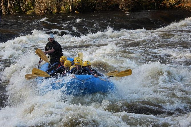 White Water Rafting on the River Tay from Aberfeldy - Taking on Zoom Flume and Washing Machine