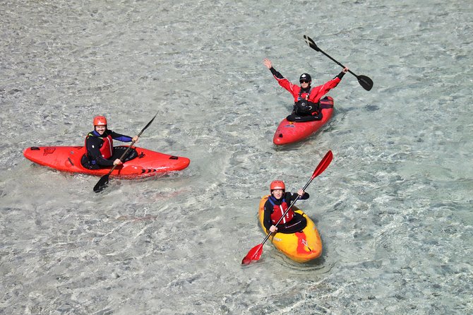 Whitewater Kayak Course on Soca River - Day two: a new entry point matched to your progress