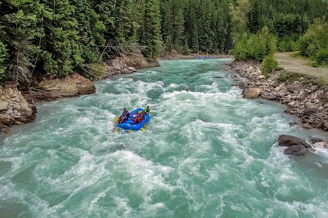 Whitewater Rafting Adventure | Kicking Horse River - The four-hour outing, from calm water to class four