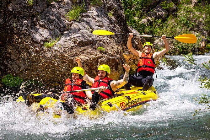 Whitewater Rafting on Cetina River from Split or Šestanovac - Getting fitted out at the river base